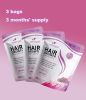 WINYEL Hair Growth Soft Chewables, containing hair growth vitamins for men and women, biotin, to help create thicker, fuller, and stronger hair