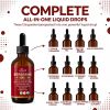WINYEL Organic Ceylon Cinnamon Berberine Liquid Drops Supplement with Bitter Melon Extract, Glucomannan, Gymnema, Chromium, Turmeric