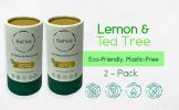 BeNat All Natural Plastic-Free Deodorant 3oz - Aluminum-Free Eco-Friendly Stick for Men & Women
